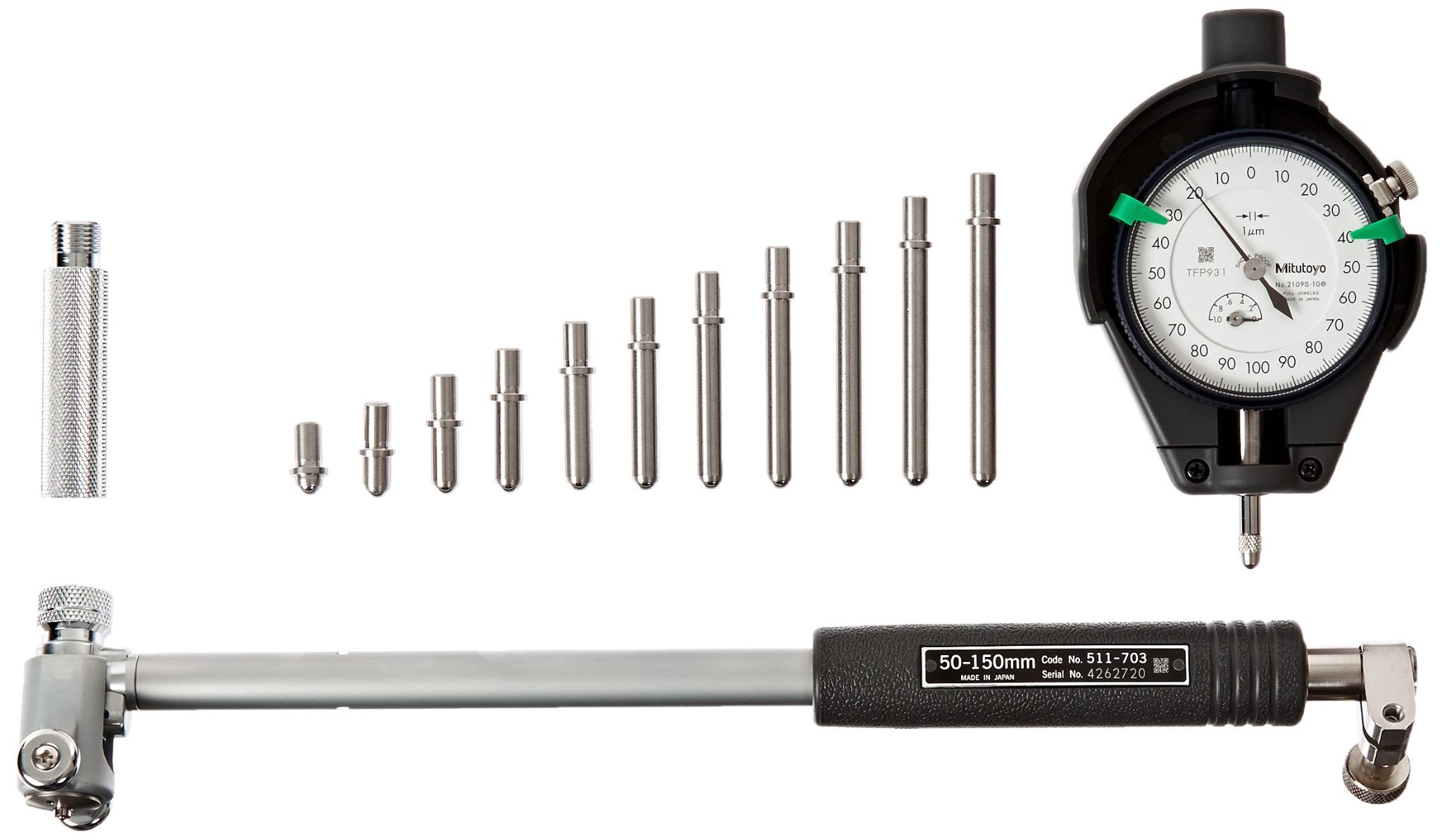 Dial bore gauge set